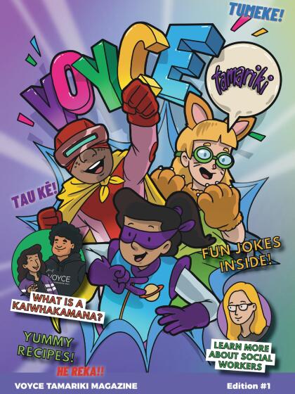VOYCE Tamariki Comic Final Online Version images 1