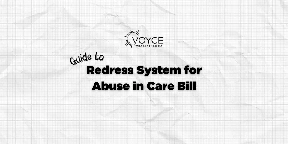 Redress System for Abuse in Care Bill – Info Sheet